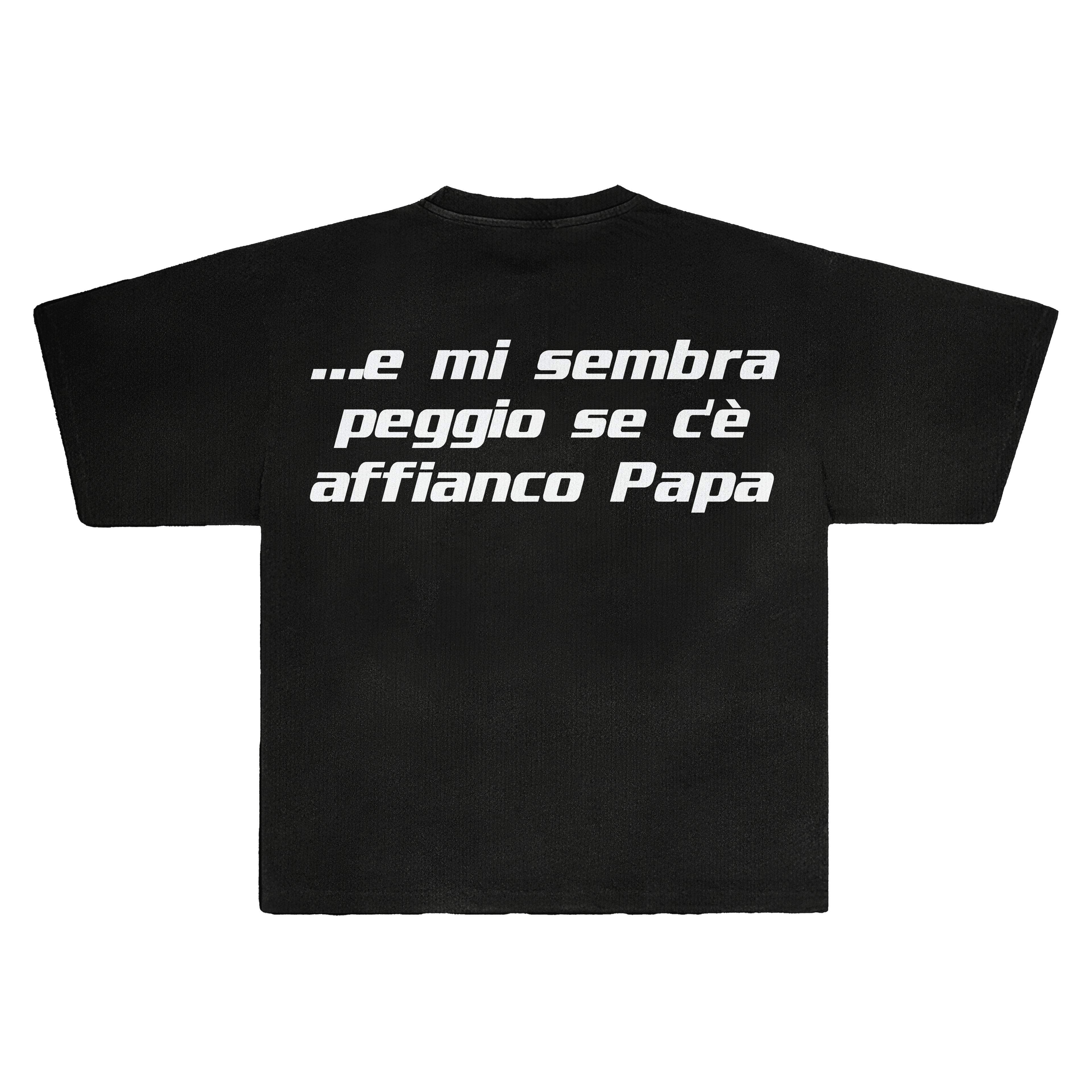 ...E MI SEMBRA PEGGIO SE HO AFFIANCO PAPA TEE