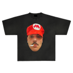PAPA V MARIO FACE TEE