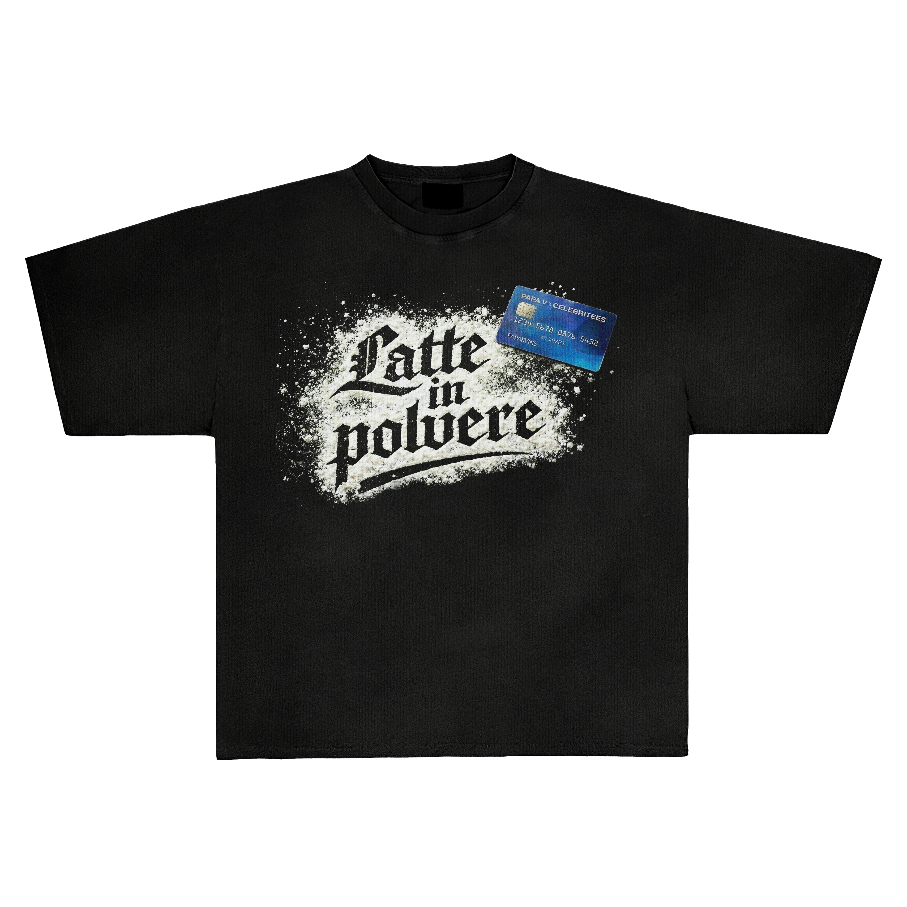PAPA V LATTE IN POLVERE TEE